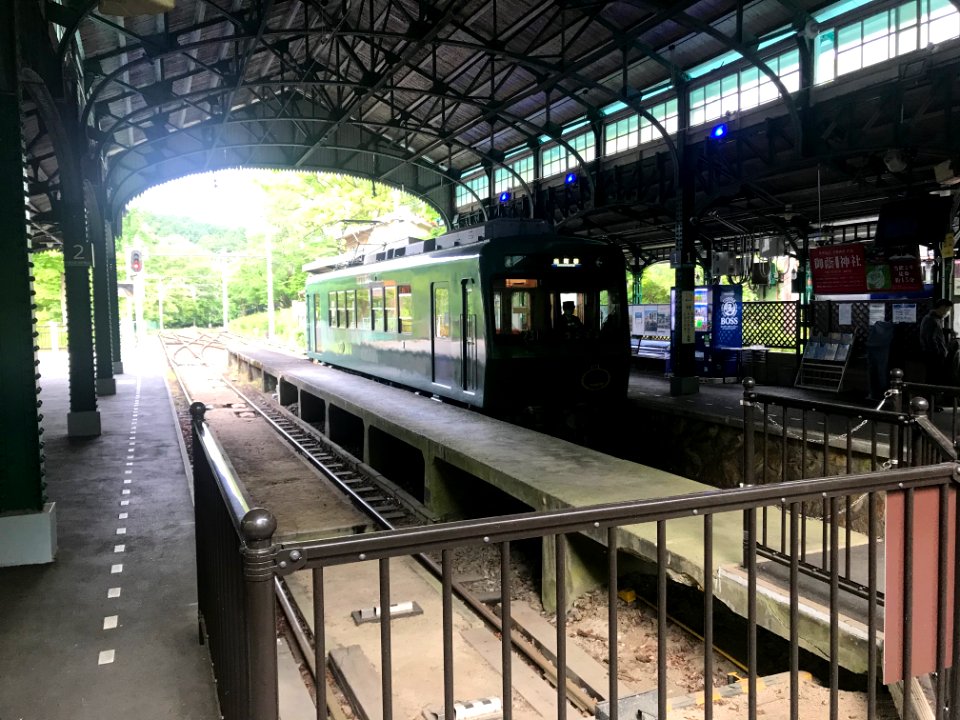 Eiden 731 at Yase Hieizan guchi station 20200521