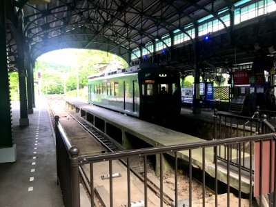 Eiden 731 at Yase Hieizan guchi station 20200521