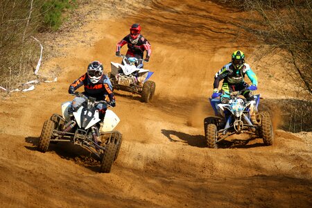 Atv race all-terrain vehicle