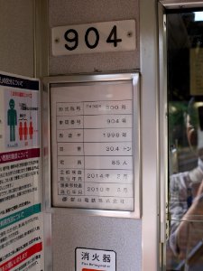 Eiden 904 inspection plate