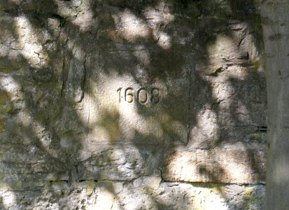 Eichholz - Gut Hintereichholz - Zufahrt, Inschrift