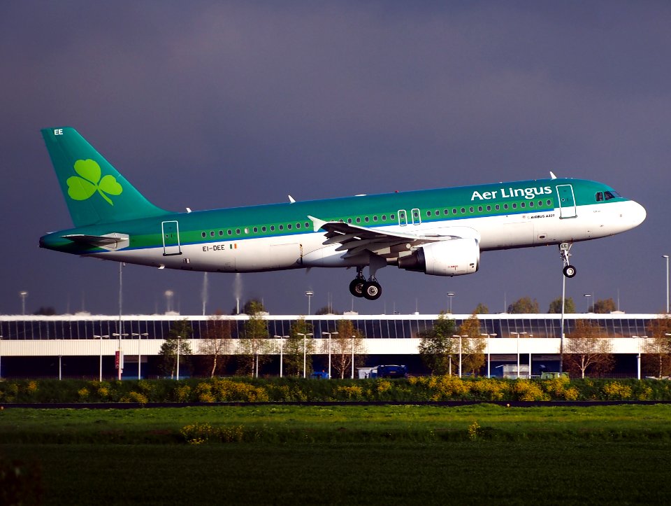 EI-DEE, Aer Lingus (EIN) Airbus A320-200 - MSN 2250 - Named Saint Ultan (5842570293) landing at Schiphol (AMS - EHAM), The Netherlands, pic3