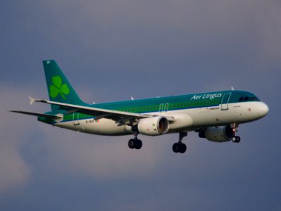 EI-DEH landing at Schiphol (AMS - EHAM), The Netherlands