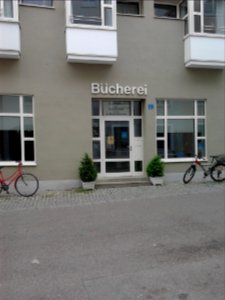 Eichstätt Pedettistr 4d -Eingang Bücherei