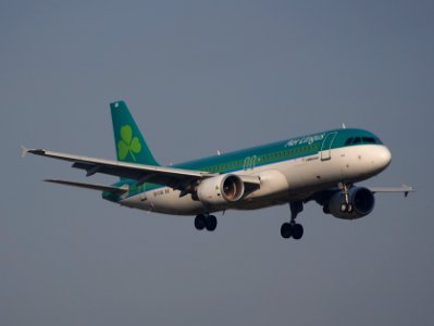 EI-CVA landing at Schiphol (AMS - EHAM), The Netherlands, pic1
