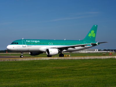 EI-DVG Aer Lingus Airbus A320-214 at Schiphol (AMS - EHAM), The Netherlands, 16may2014, pic-1