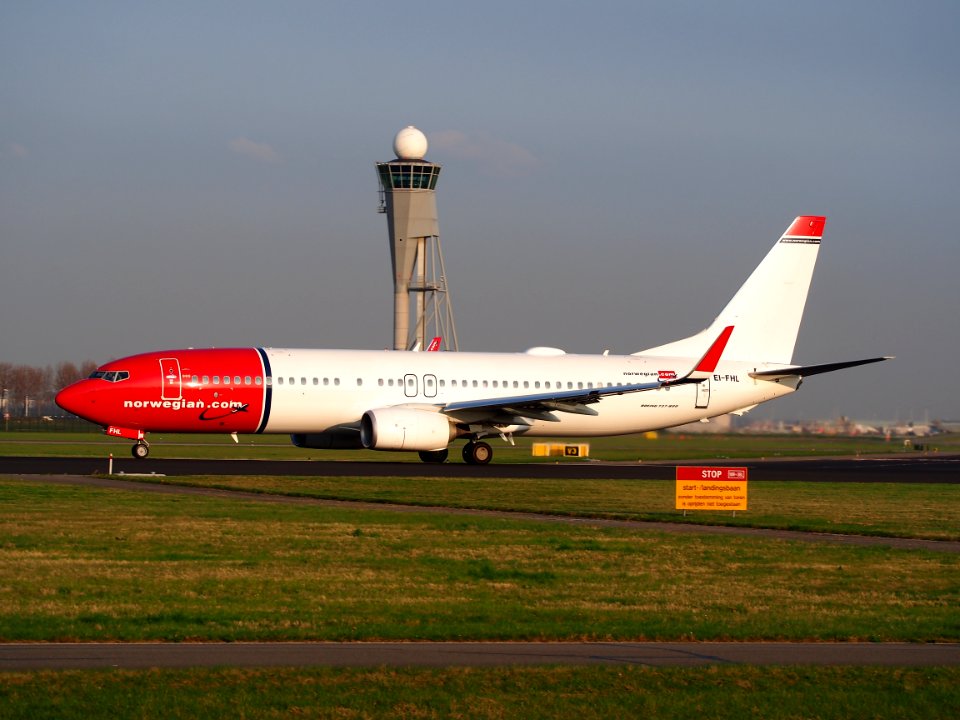 EI-FHL Norwegian Air International Boeing 737-8JP(WL), cn 42078 at Schiphol (AMS - EHAM), Netherlands, pic1