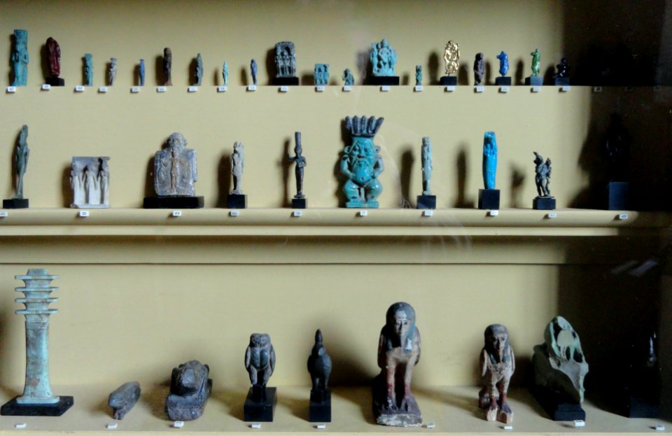 Egyptian statuettes - Thorvaldsens Museum - DSC08746