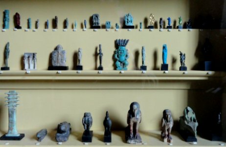 Egyptian statuettes - Thorvaldsens Museum - DSC08746