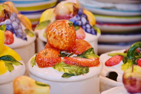 Tableware breakfast jam jar photo