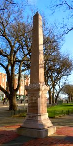 Egyptian Campaign Memorial, Old Steine Gardens, Old Steine, Brighton (NHLE Code 1380676) (September 2018)