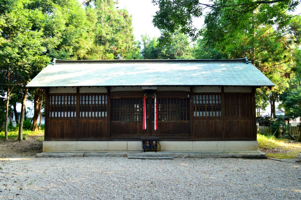 Eguri-jinja (Sakurai), haiden