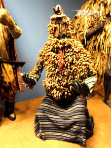 Egungun Society dancer, Yoruba - African objects in the American Museum of Natural History - DSC06001