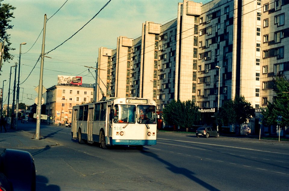 Ekaterinburg trolleybus 186 2020-08