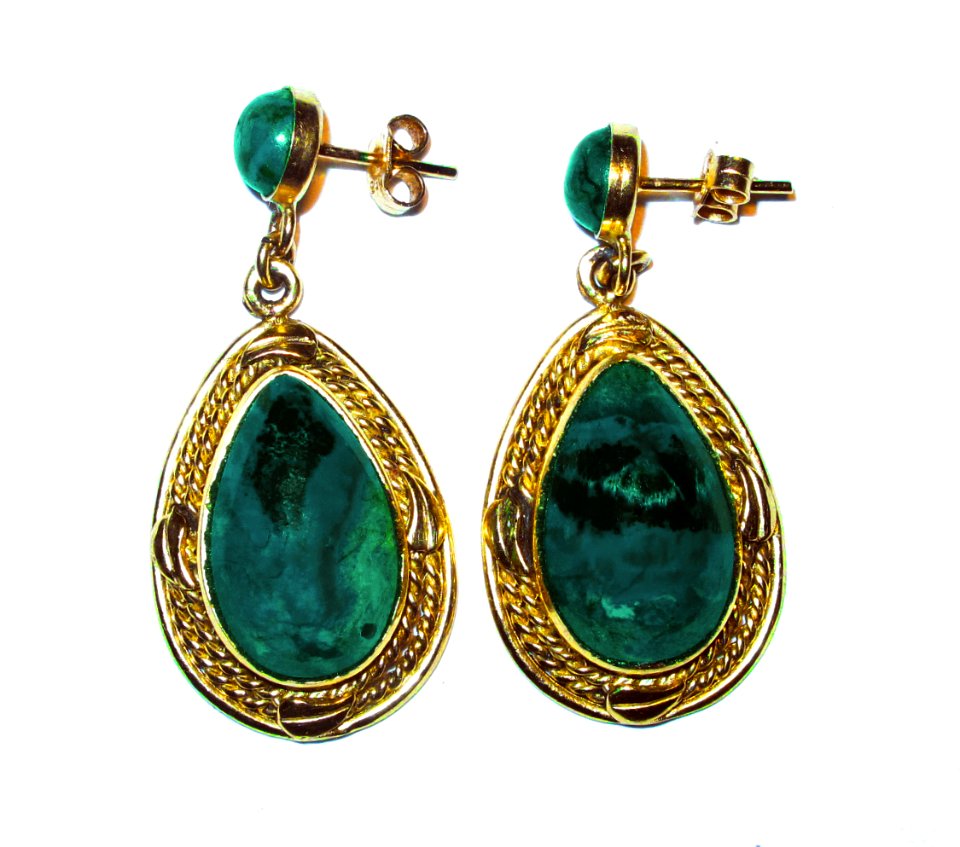 Eilat stone earrings