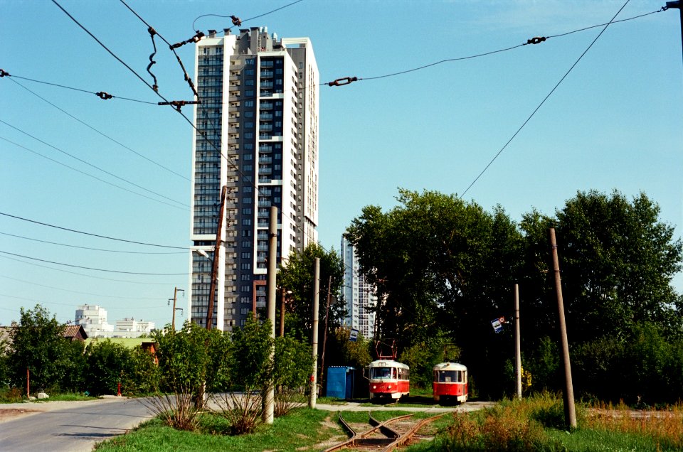 Ekaterinburg tram siding Razyezd