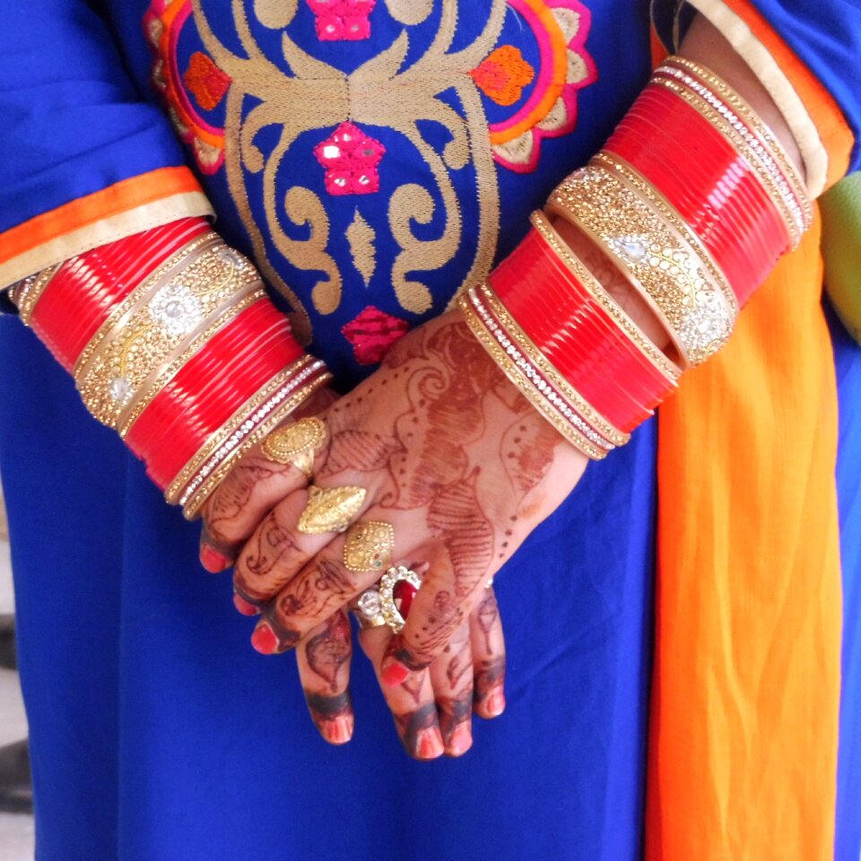 India hands jewelry