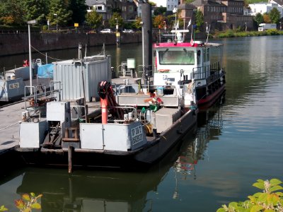 Eisvogel, ENI 05039110 with OP 3912, ENI 05039120 on the Moselle river, photo 1