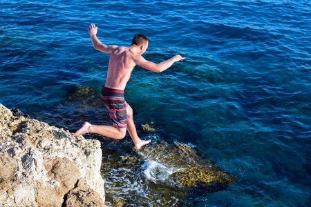 Sea action summer photo