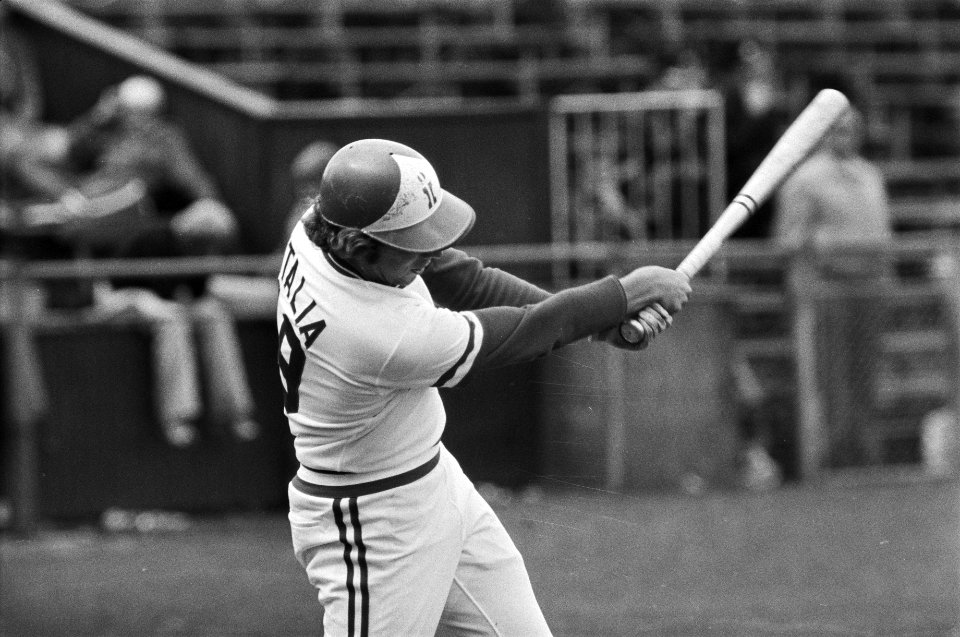 EK honkbal in Haarlem Belgie tegen Italie spelmomenten, Bestanddeelnr 929-2832