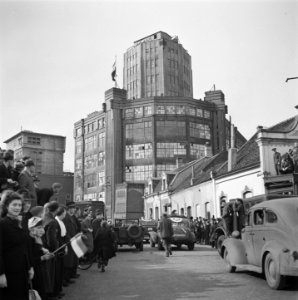 Eindhoven, op de achtergrond de Lichttoren, Bestanddeelnr 900-4112