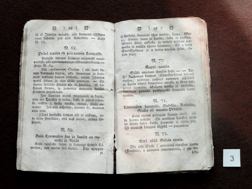Eläinden tauti-kirja, 1788 - Arppeanum - DSC05134