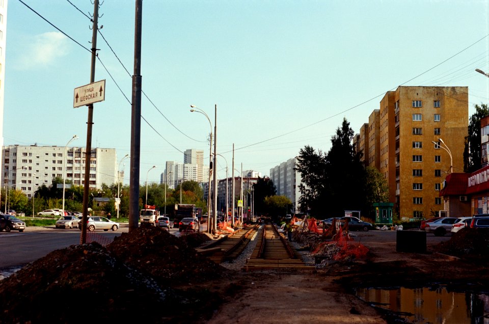 Ekaterinburg - Pushma tram construction 2020-08 2