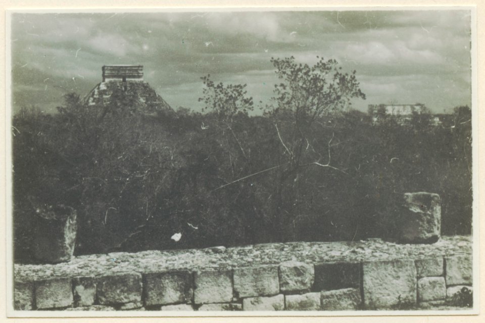 El Castillo , den centrala pyramiden - SMVK - 0307.f.0008