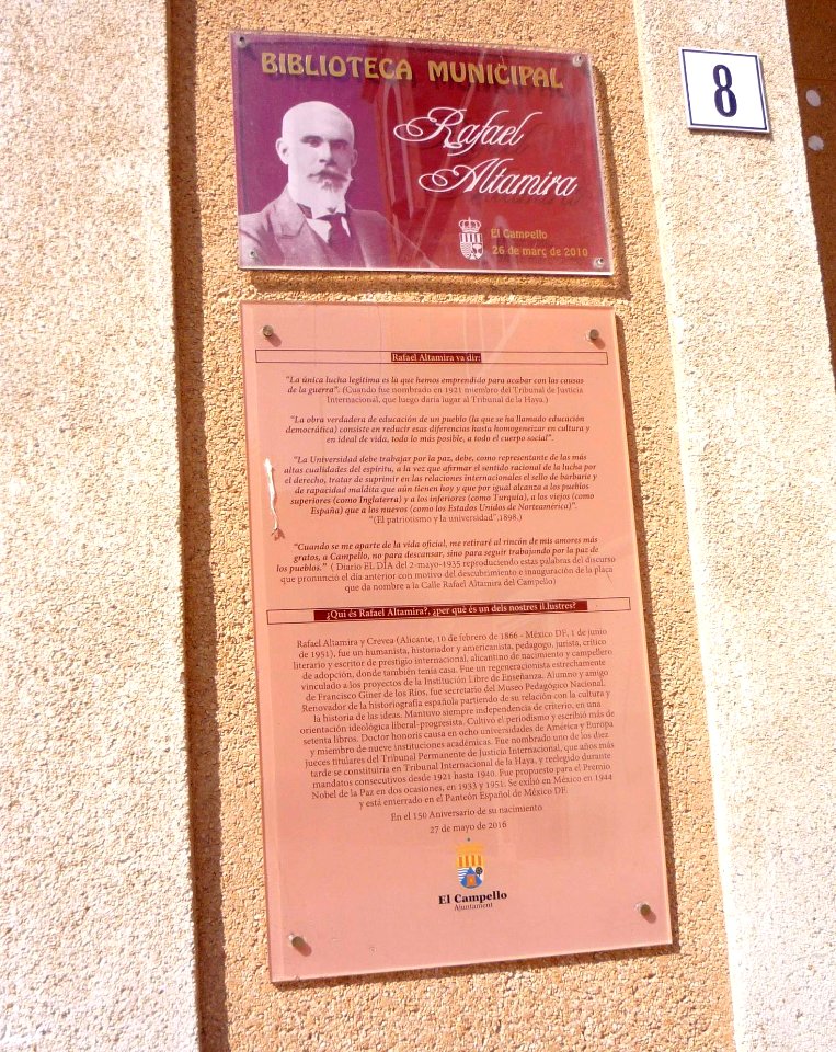 El Campello - Biblioteca Municipal Rafael Altamira 2