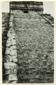 El Castillo , den centrala pyramiden - SMVK - 0307.f.0019
