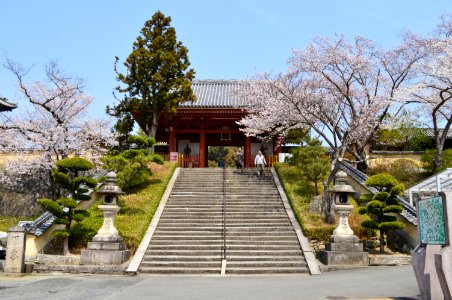 Ekifukuji (Taishi), entrance