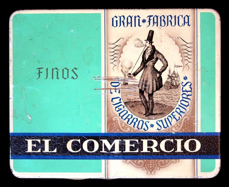 El Comercio Finos sigarenblikje