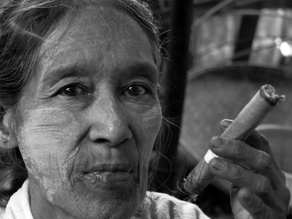 Market traditional portrait
