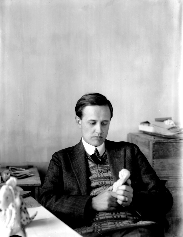Einar Gjerstad. Nicosia. porträtt - SMVK - C00384