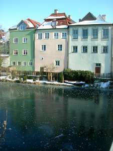Eichstätt - Vereiste Altmühl 2017-01-29 -hinter der Pfahlstraße (2)
