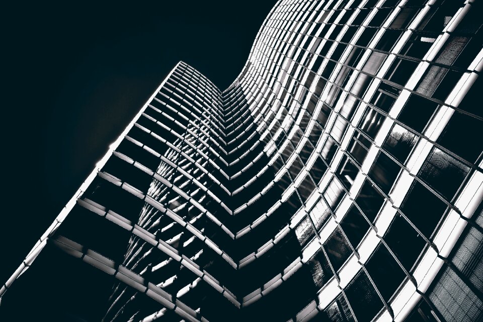 Modern facade building