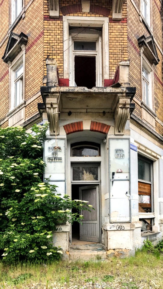 Eingang Bünaustraße 42, Dresden