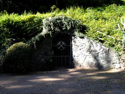 Eingang des Schaubergwek bei Asbach (Schmalkalden)