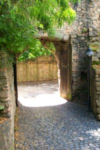Eingangspforte zu dem Auerbacher Schloss