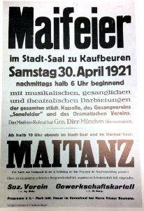 Einladung Maifeier