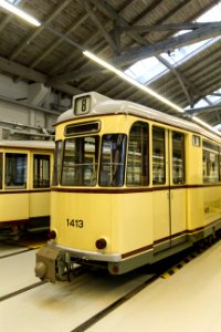 Einheitsbeiwagen EB 57 (1413) - Straßenbahnmuseum Dresden (4)