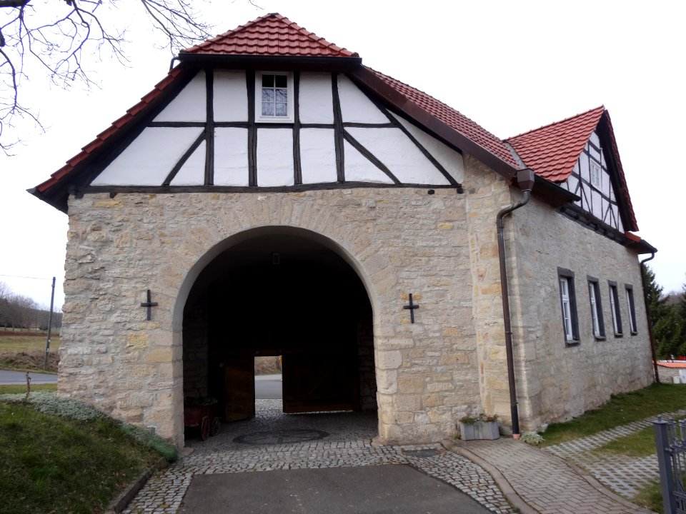Eingangstor in Reifenstein 2