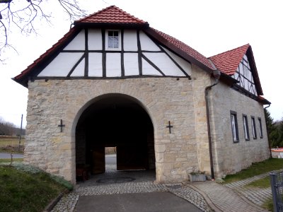 Eingangstor in Reifenstein 2