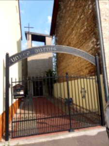 Eingangstor armenische Kirche "Surb Harutyun" Ammendorf 2