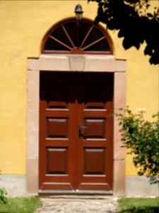 Eingang zur Kirche von Ködderitzsch