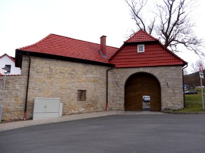 Eingangstor in Reifenstein 1