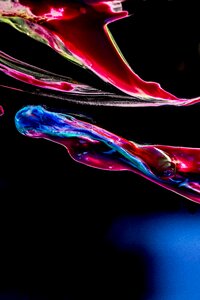 Paint gel art