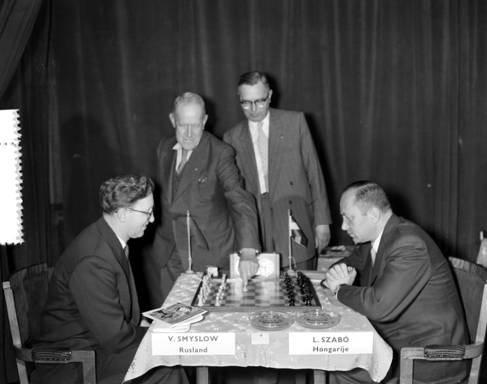 Eerste ronde landentoernooiwereldkampioenschap Schaken. Openingspartij, Bestanddeelnr 907-6615