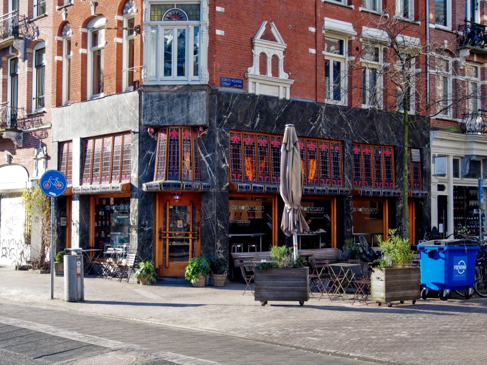 Eerste Helmersstraat hoek Eerste Constantijn Huygensstraat, Art Deco foto 2
