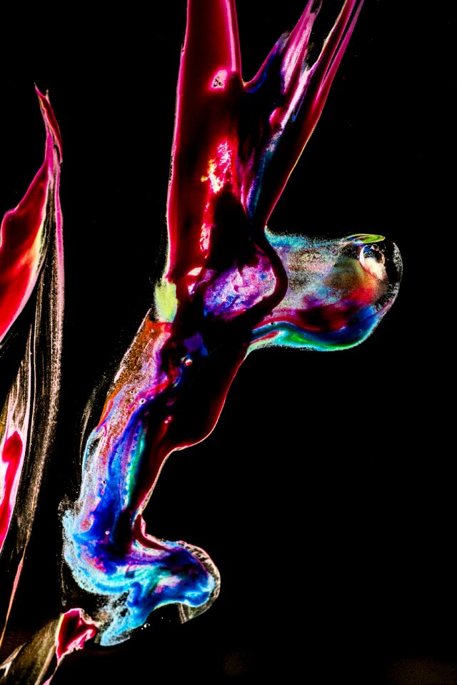 Paint gel art